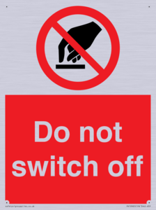 Do not switch off 